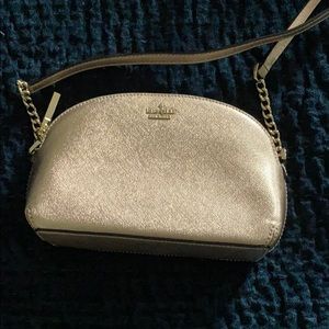 Kate Spade Cameron Crossbody Metallic Rose Gold